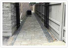 Interlocking brick walkways maple 3