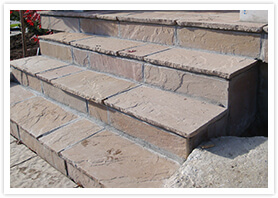 flagstone steps maple 3