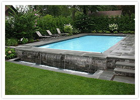 pool landscaping richmond Hill 7